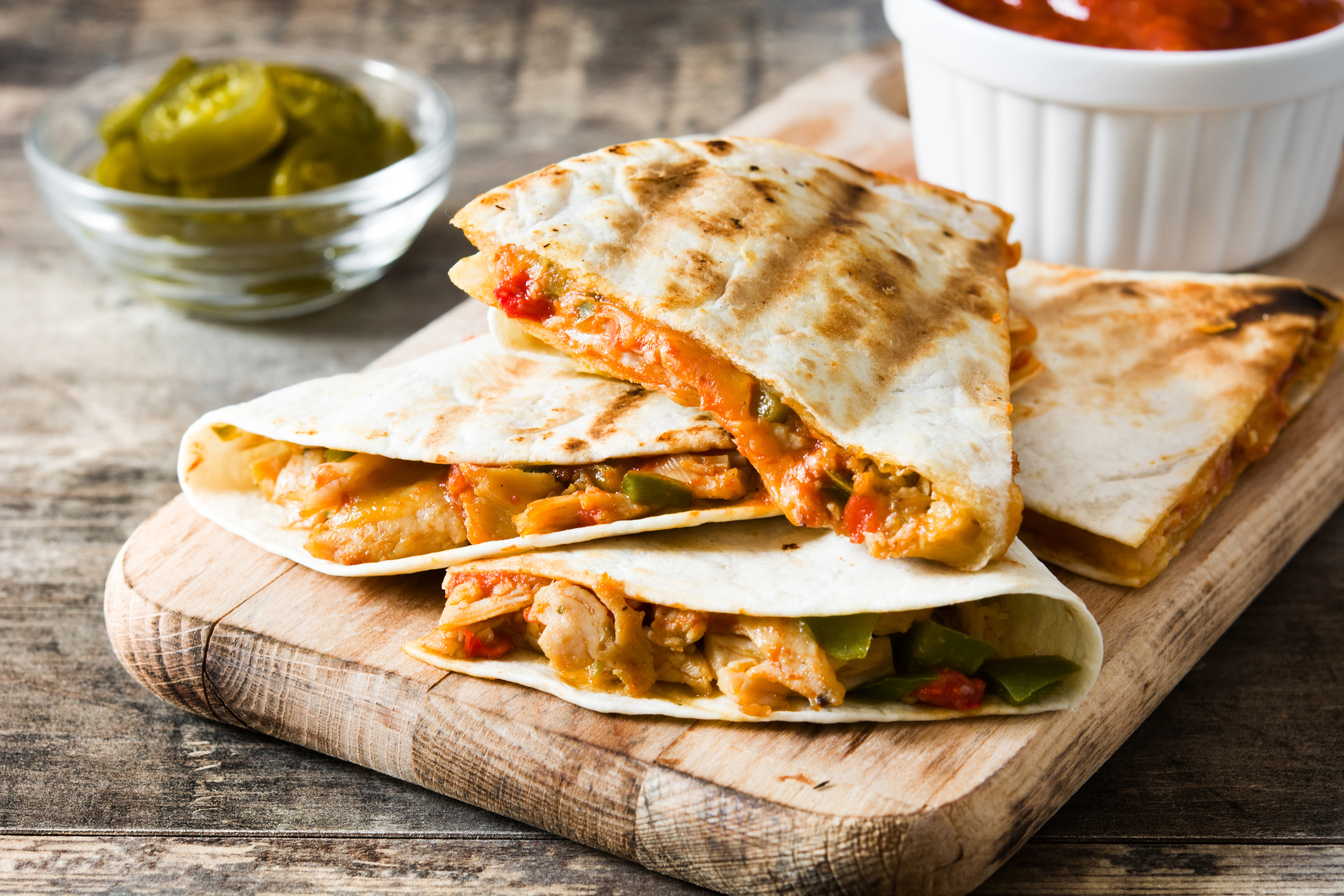 Mexican quesadillas