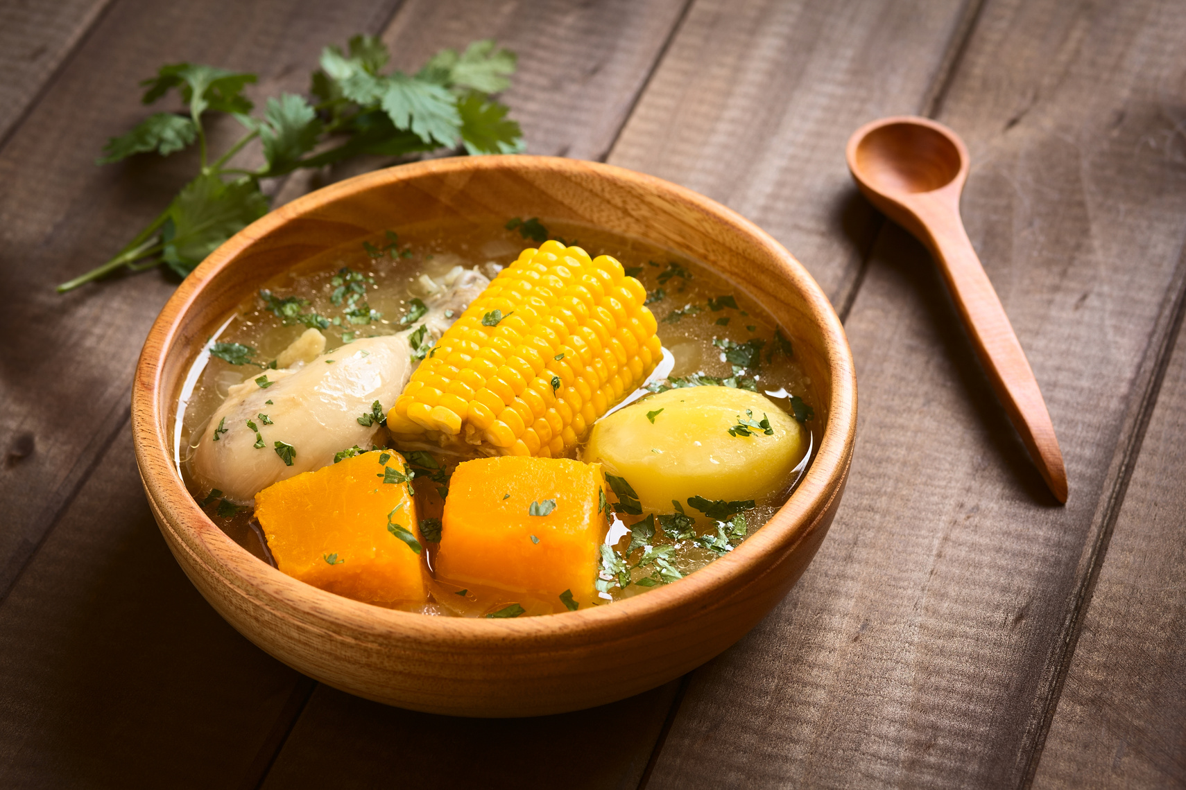 Chilean Cazuela De Pollo Soup